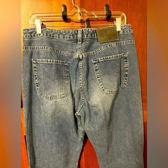 Vintage Y2K Silver Button Fly Jeans - Picture 4 of 12